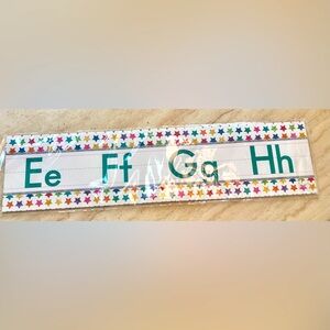Alphabet Border 7 piece Classroom Bulletin Board Décor